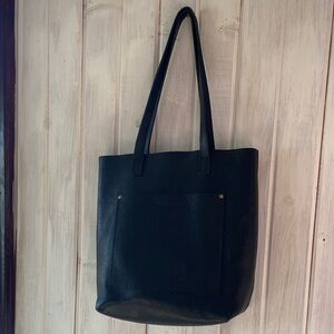 Portland Leather Black tote bag